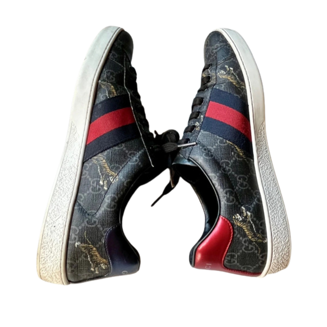 Gucci Ace Sneakers (Black)