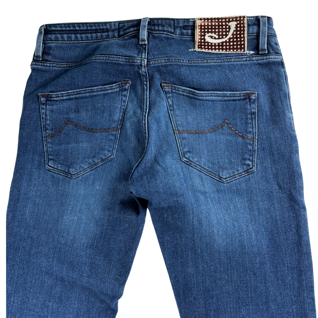 Jacob Cohën 696 Slim Fit Jeans (Navy)