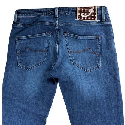 Jacob Cohën 696 Slim Fit Jeans (Navy)