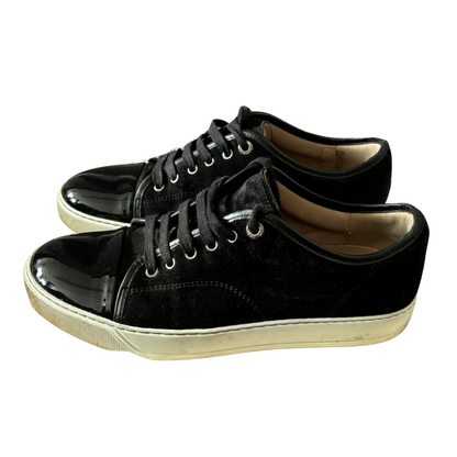 Lanvin Cap Toe Sneakers (Black)