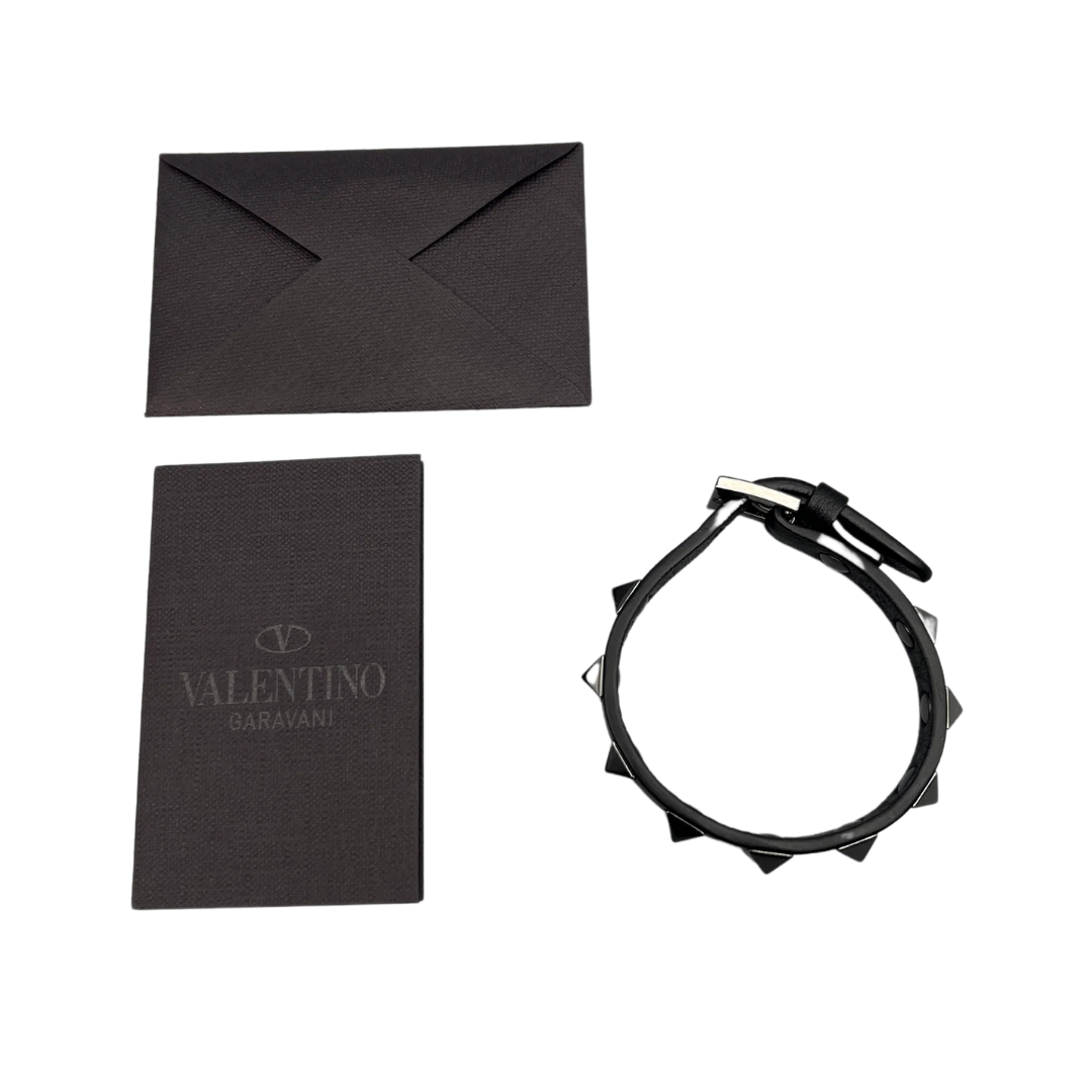 Valentino Garavani Rockstud Bracelet (Black)