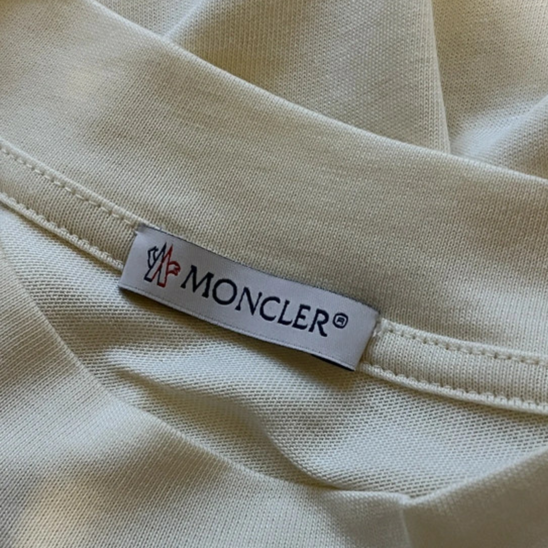 Moncler Macro Logo T-Shirt (White) (New)