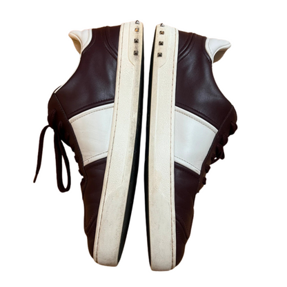 Valentino Garavani Flycrew Sneakers (Burgundy)