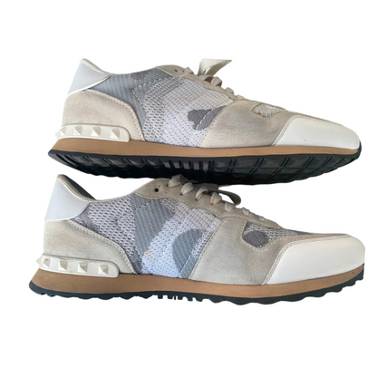 Valentino Garavani Rockrunner Sneakers (White)