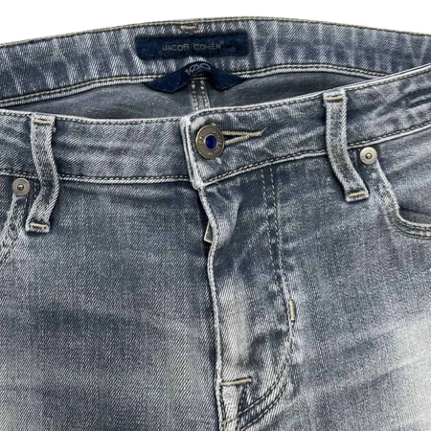 Jacob Cohën 100Slim Fit Jeans (Vintage) (Grey)