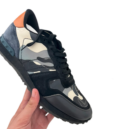 Valentino Garavani Rockrunner Sneakers (Black Camo)
