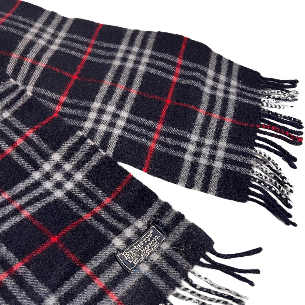 Burberry Vintage Scarf (Navy)