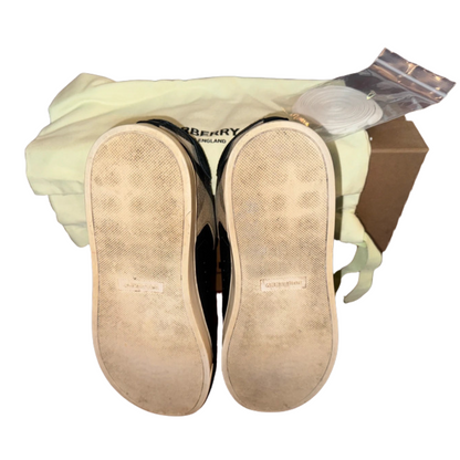 Burberry Checkered Low Sneakers (Black)