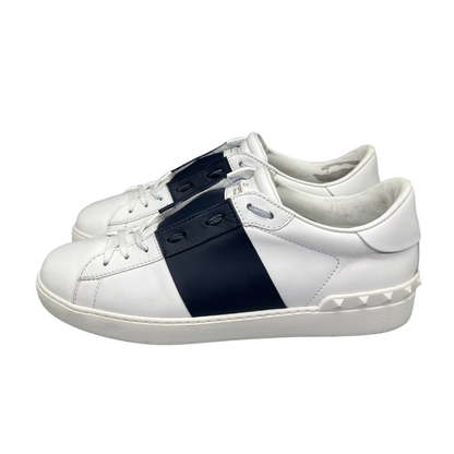 Valentino Garavani Open Sneakers (White Navy)