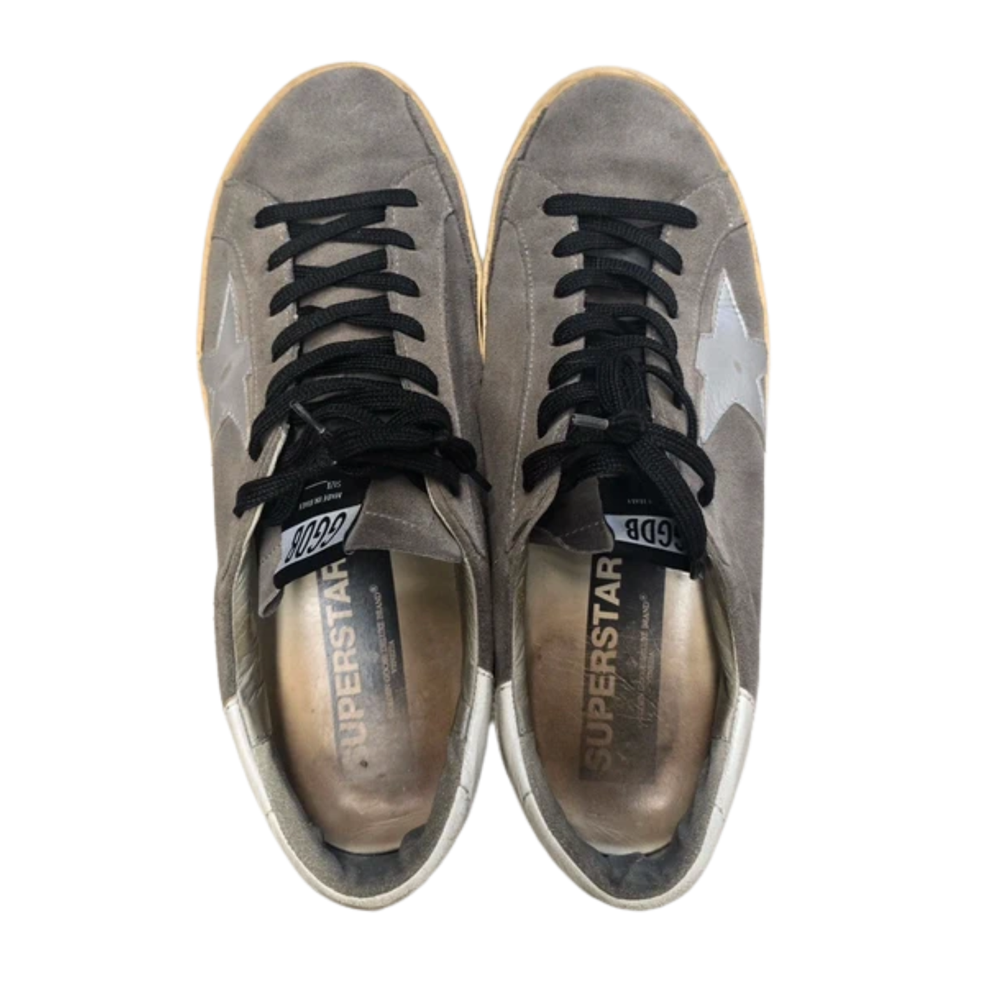 Golden Goose Superstar Sneakers (Gray)