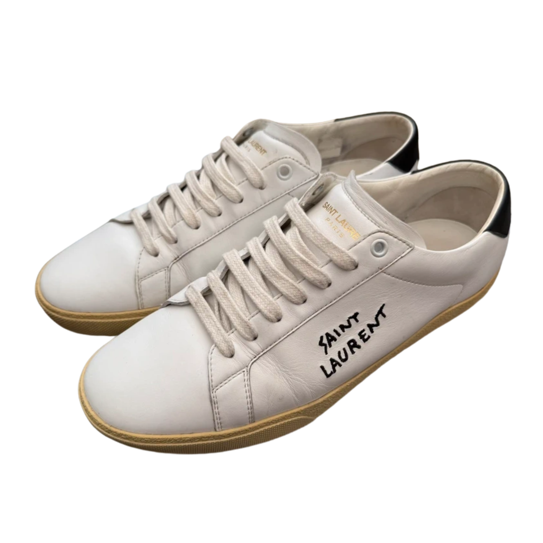 Saint Laurent SL 06 Sneakers (White)