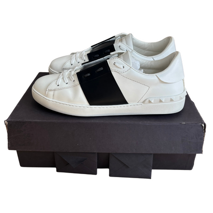 Valentino Garavani Open Sneakers (White Black)