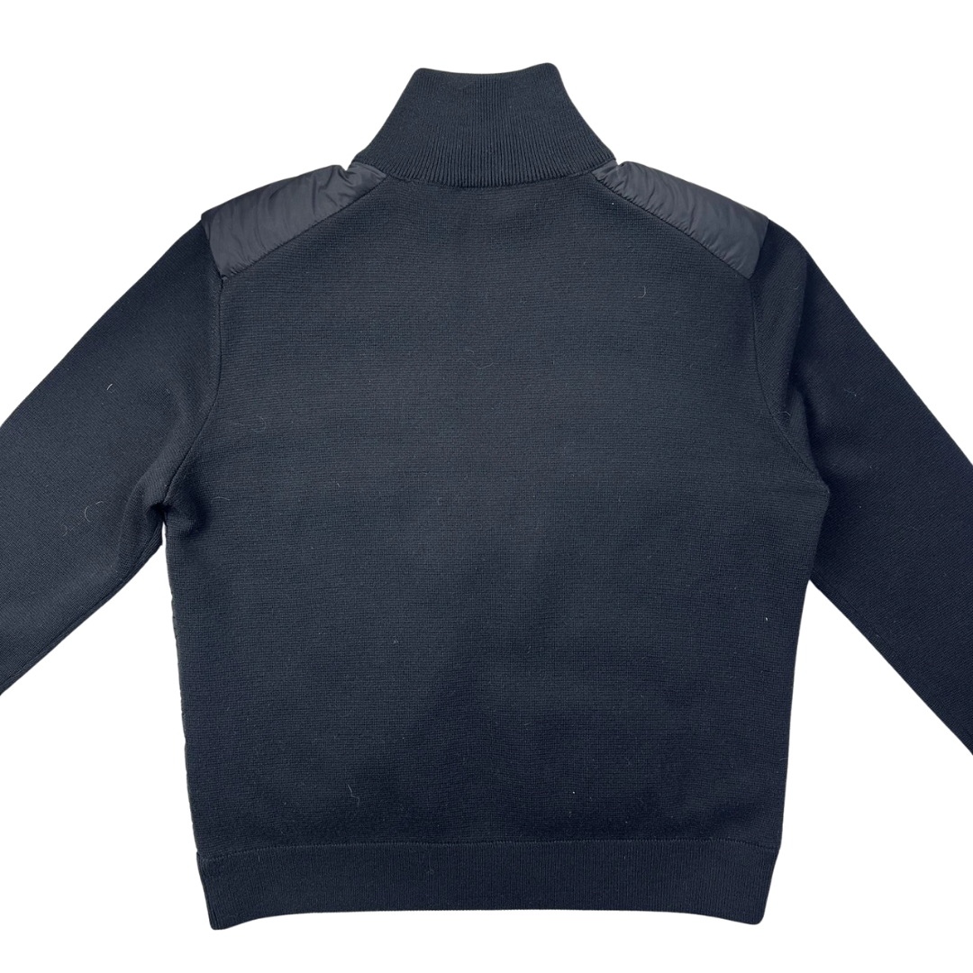 Moncler Maglia Tricot Cardigan Jacket (Black)