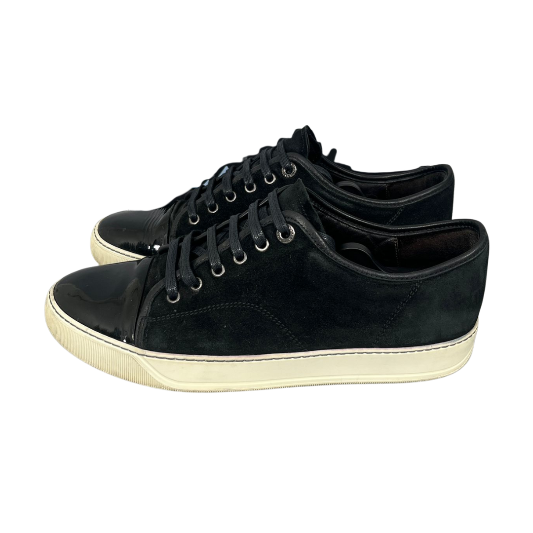 Lanvin Cap Toe Sneakers (Black)