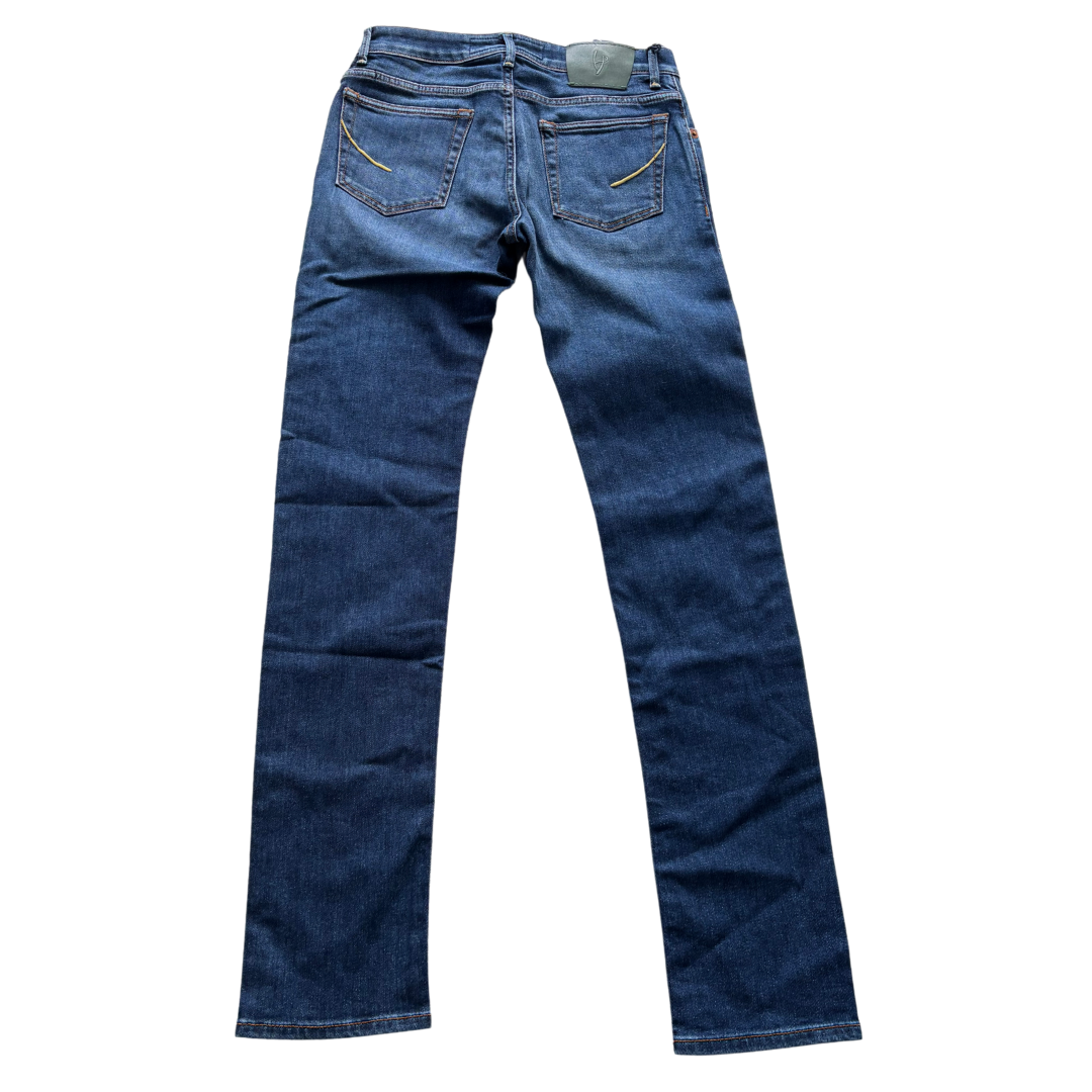 Handpicked Orvieto Slim Fit Jeans (Navy) (New)