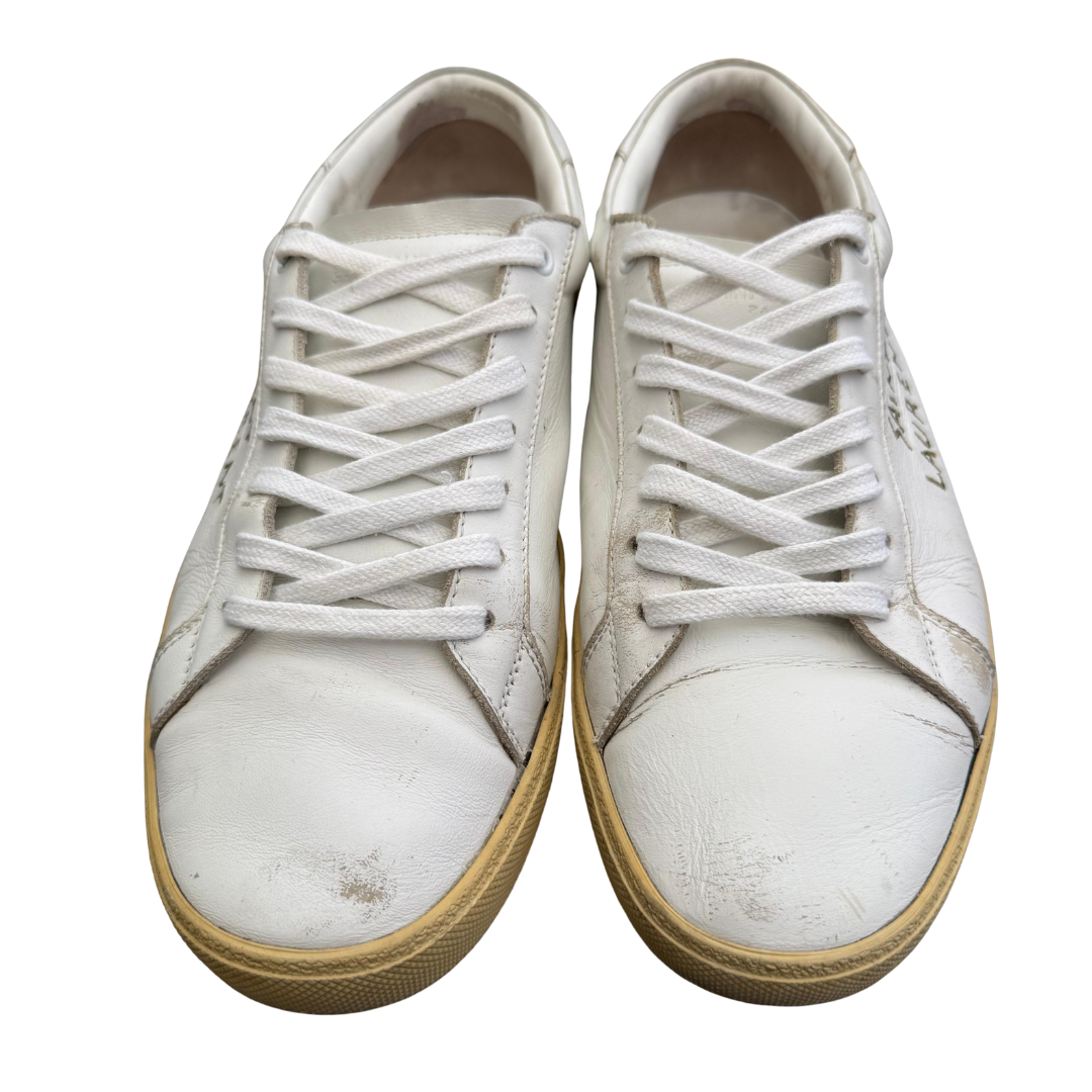 Saint Laurent Sl 06 Sneakers (White)