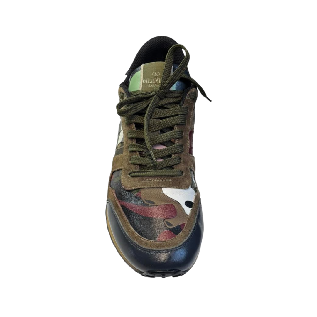Valentino Garavani Rockrunner Sneakers (Khaki)