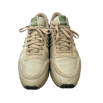 Valentino Garavani Rockrunner Sneakers (Beige)