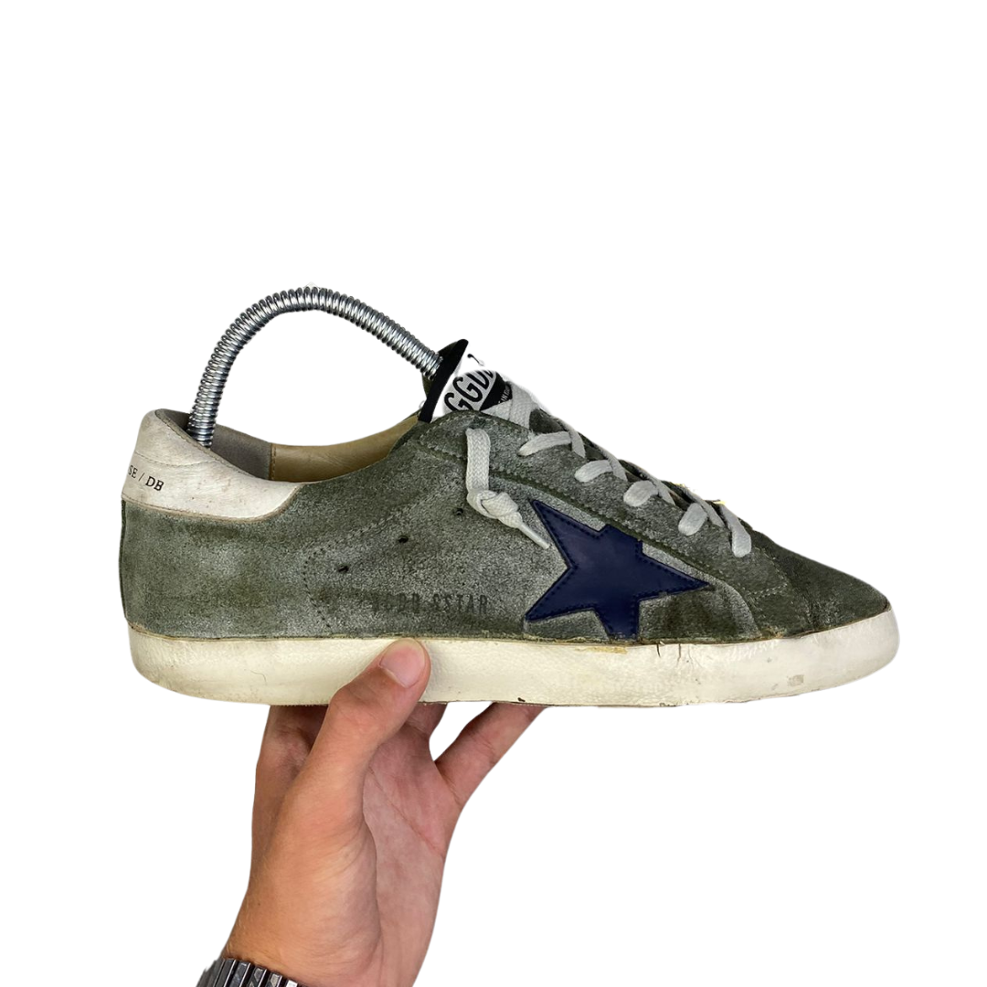 Golden Goose Superstar Sneakers (Khaki)