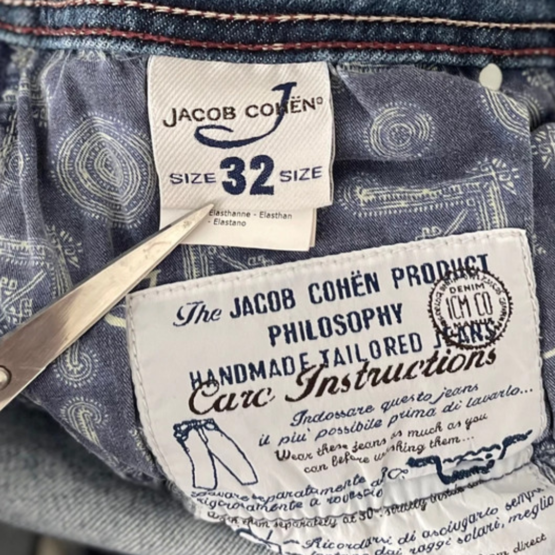 Jacob Cohën 622 Slim Fit Jeans (Navy Blue)