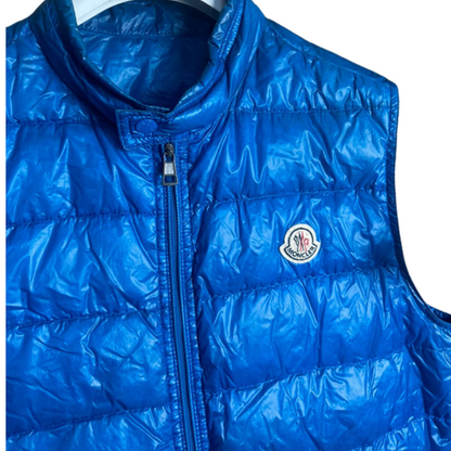 Moncler Gui Gilet Vest (Blue)