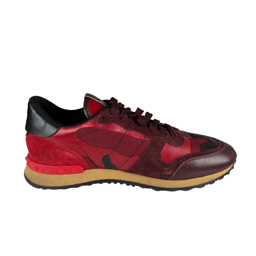 Valentino Garavani Rockrunner Sneakers (Red)