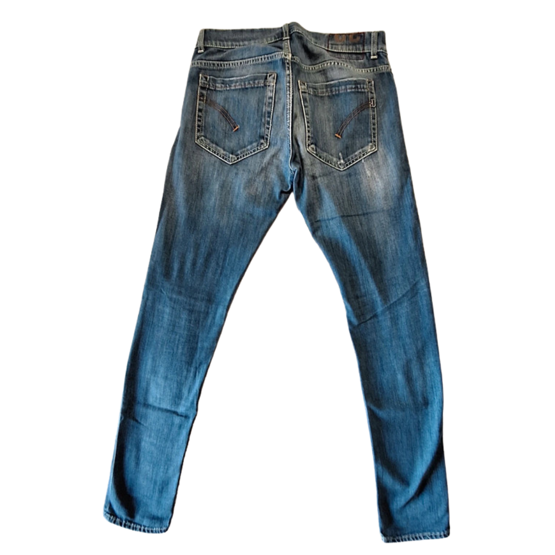 Dondup George Distressed Skinny Fit Jeans (Blue)