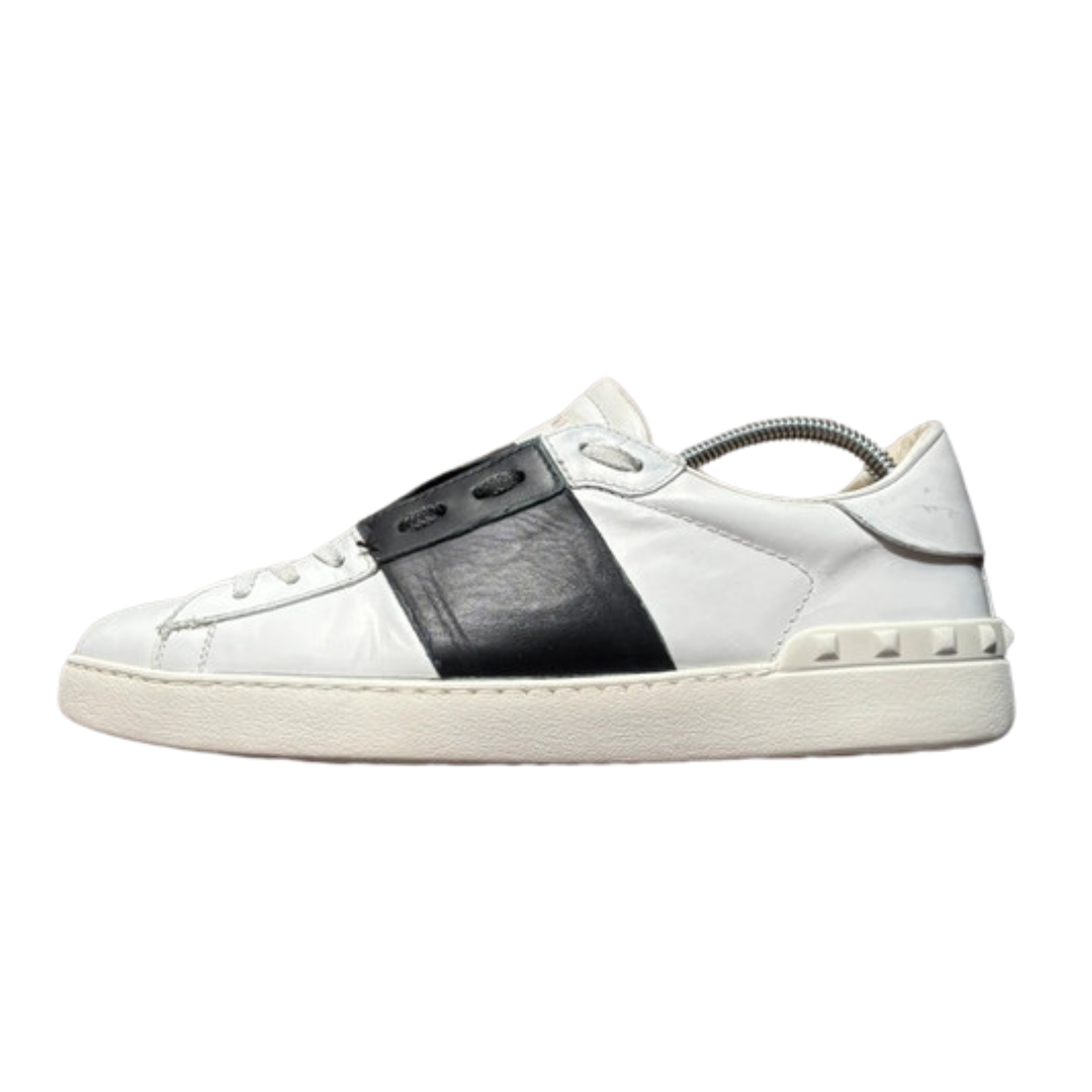 Valentino Garavani Open Sneakers (White Black)