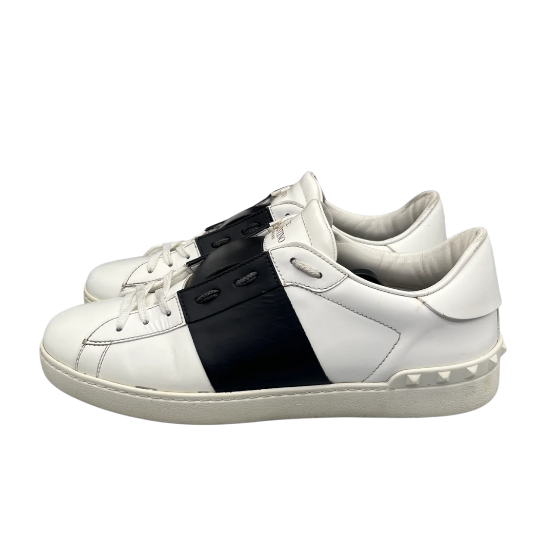 Valentino Garavani Open Sneakers (White Black)
