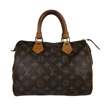 Louis Vuitton Speedy 25 Monogram Handbag (Brown) (Vintage)