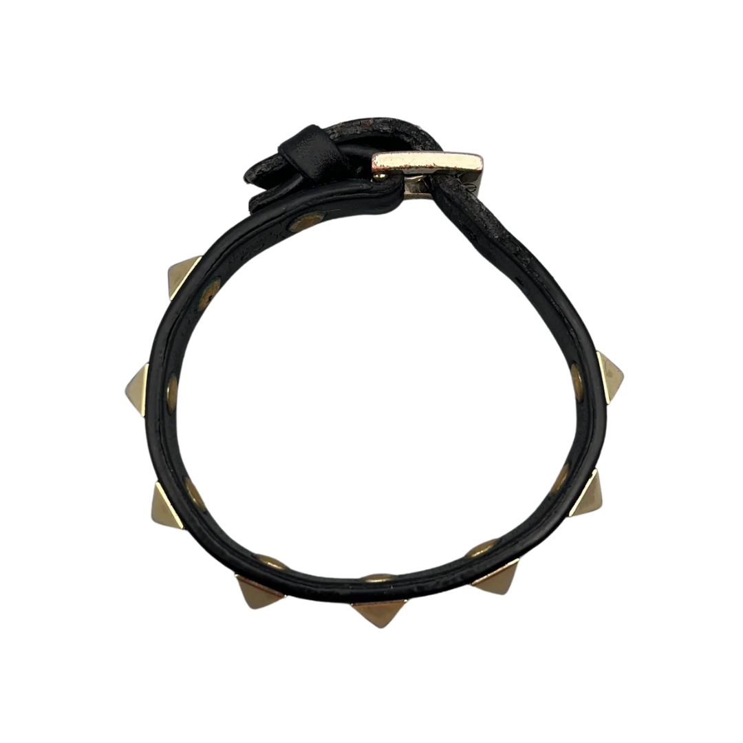 Valentino Garavani Rockstud Bracelet (Black)