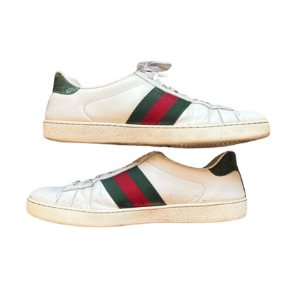Gucci Ace Sneakers (White)