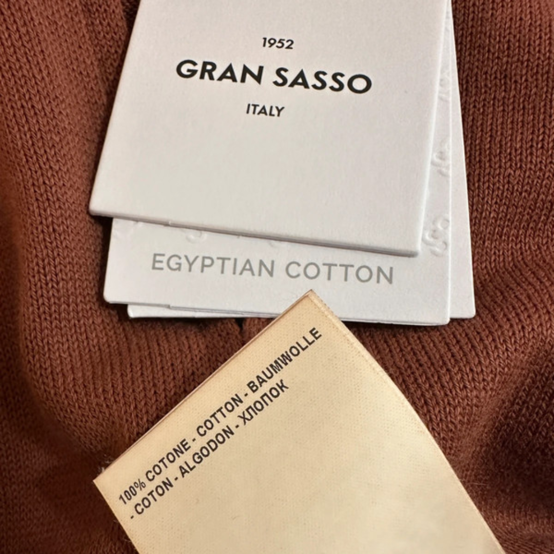 Gran Sasso Full Zip Sweatshirt (Brown) (New)