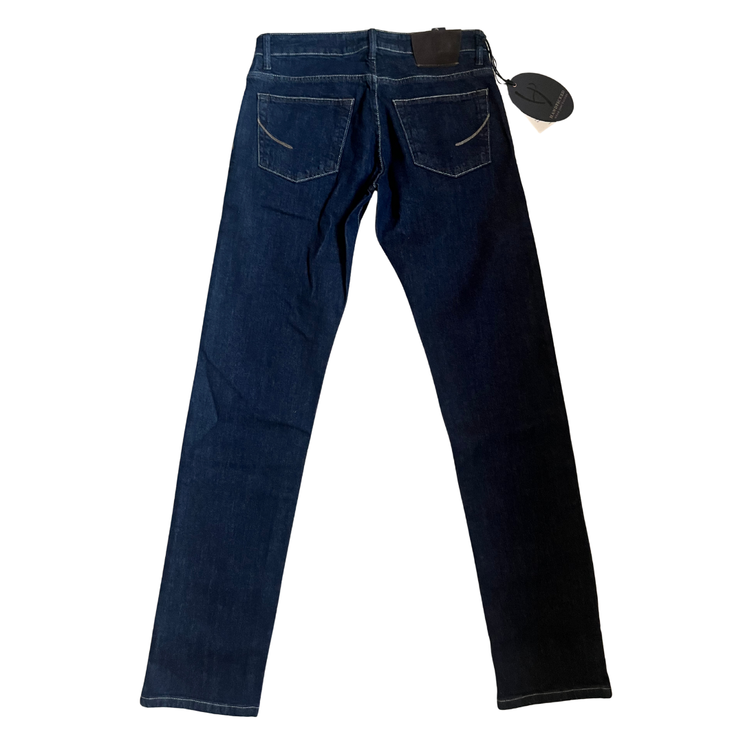 Handpicked Orvieto Slim Fit Jeans (Navy) (New)