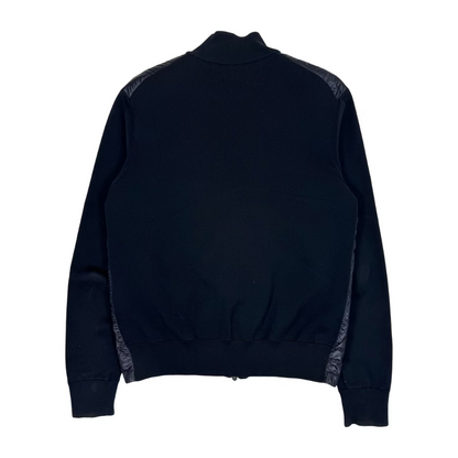 Moncler Maglia Down Cardigan Jacket (Navy)