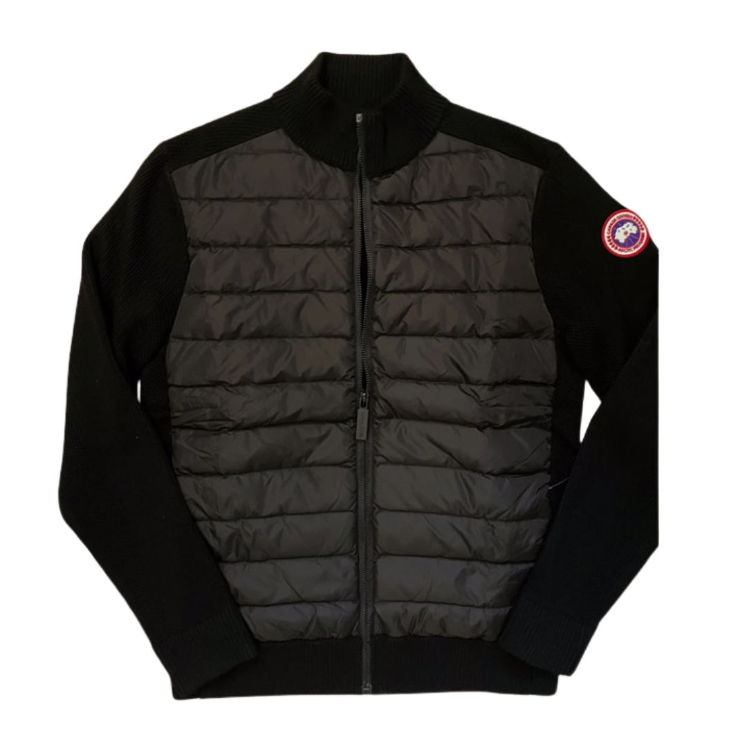 Canada Goose Hybrid Cardigan Jacket (Black)