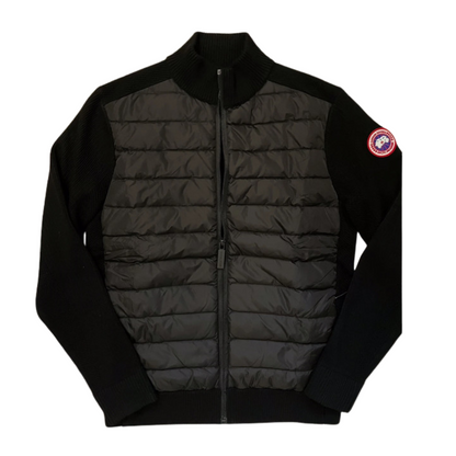 Canada Goose Hybrid Cardigan Jacket (Black)