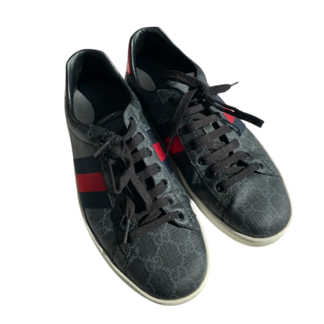 Gucci Ace Sneakers (Black)