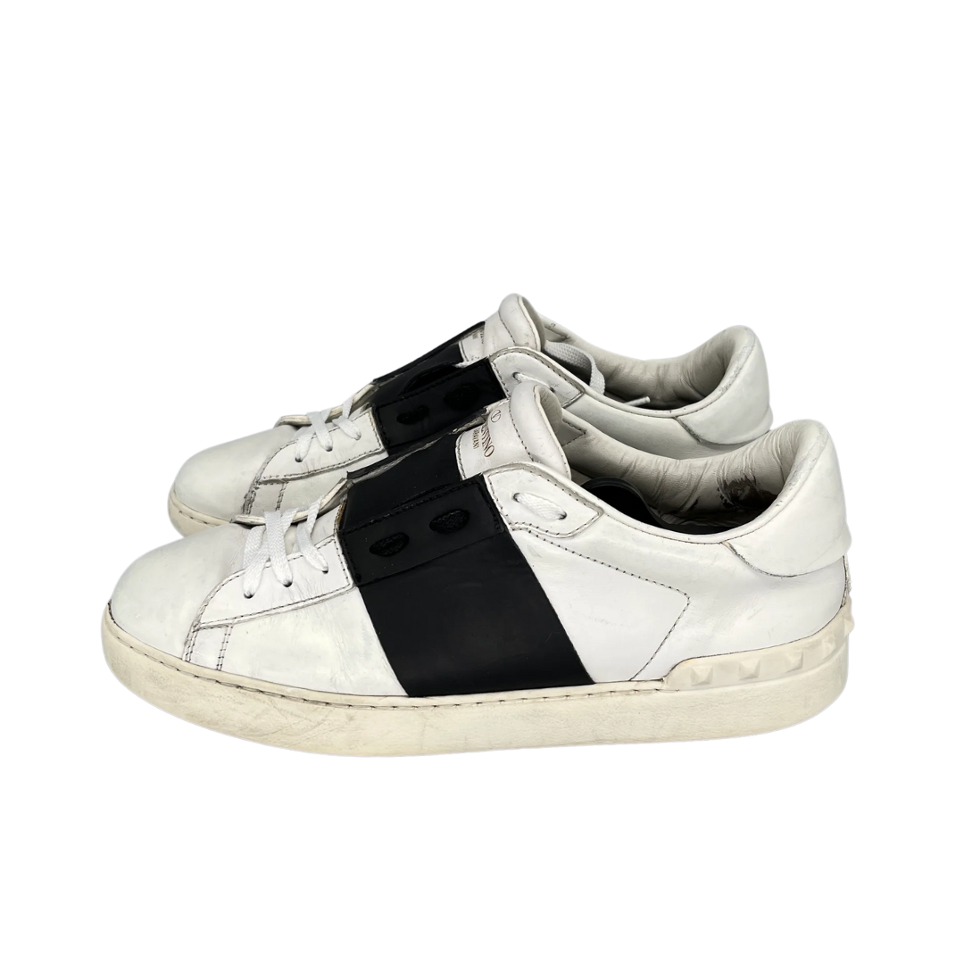 Valentino Garavani Open Sneakers (White Black)