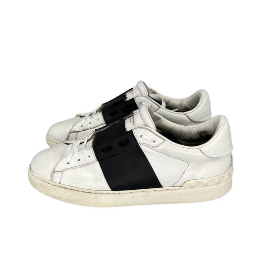 Valentino Garavani Open Sneakers (White Black)