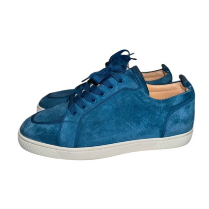 Christian Louboutin Louis Junior Sneakers (Velvet Blue)