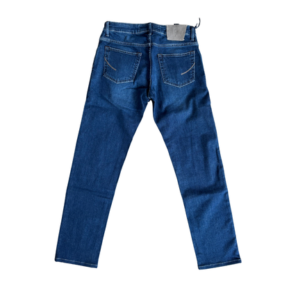 Handpicked Orvieto Slim Fit Jeans (Navy) (New)
