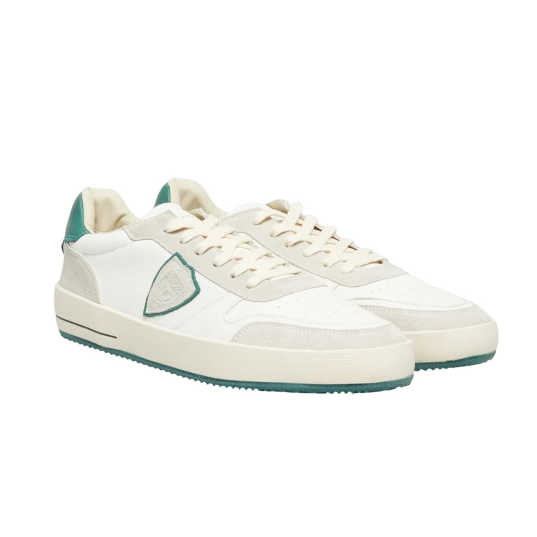 Philippe Model Nice Sneakers (Grey Green) (New)