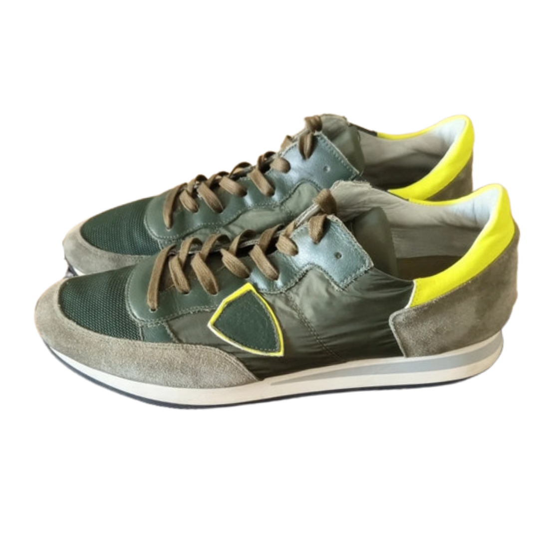 Philippe Model TRPX Sneakers (Dark Green)