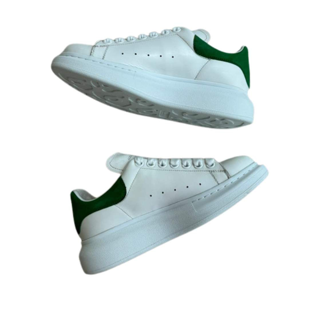 Alexander Mcqueen Sneakers (White Green) (Womens)