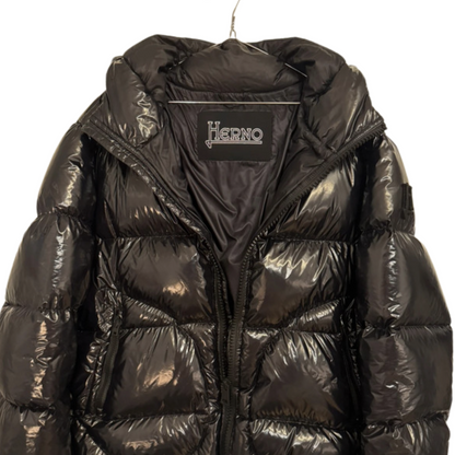 Herno Glossy Down Jacket (Black)