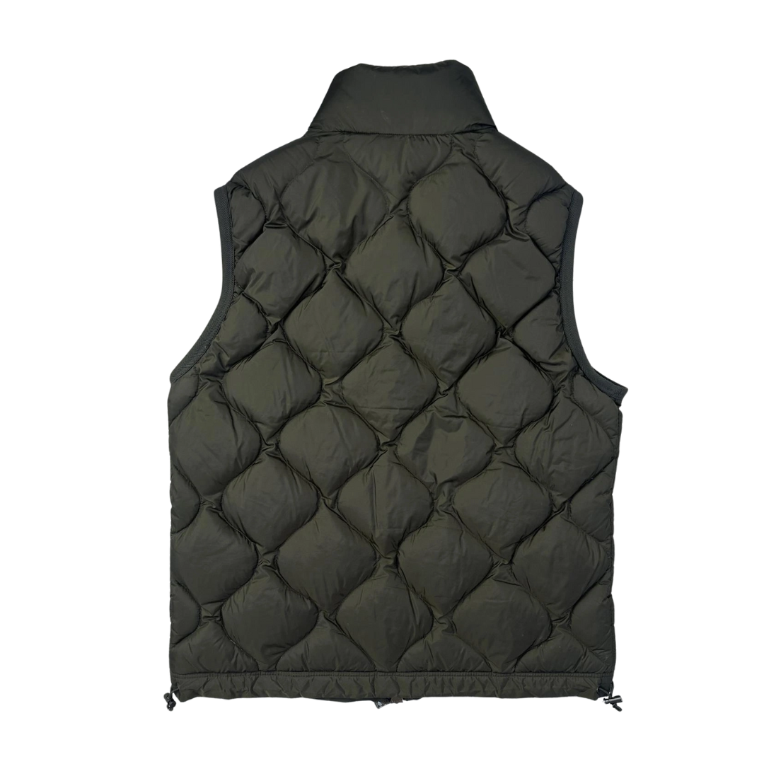 Moncler Allemont Gilet Down Vest (Dark Green)