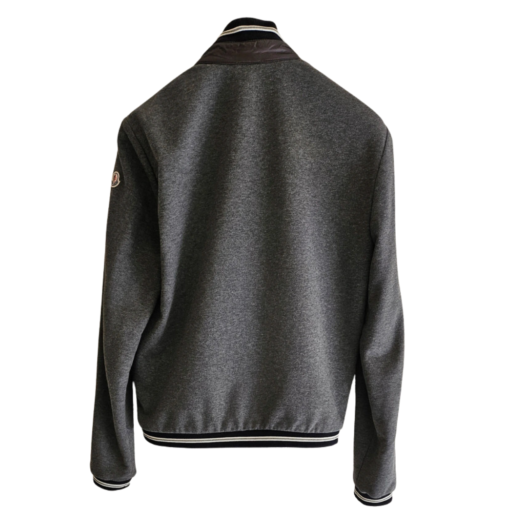 Moncler Maglia Cardigan Jacket (Grey)