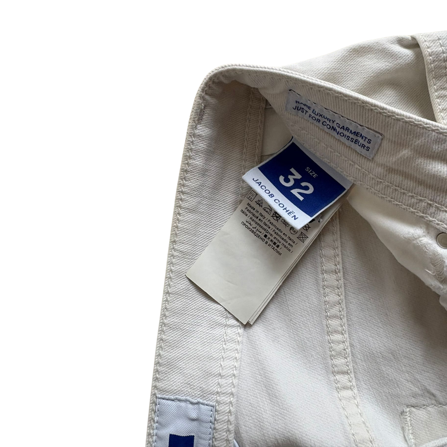 Jacob Cohën Bard Slim Fit Jeans (White)