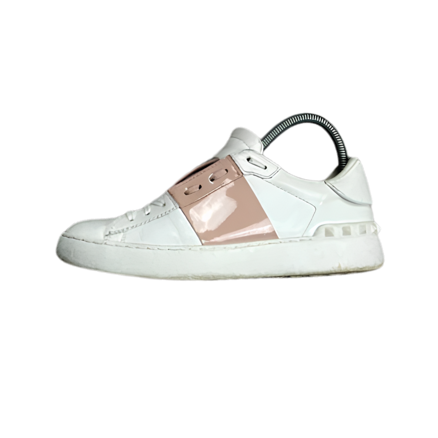 Valentino Open Sneakers (Pink) (Womens)